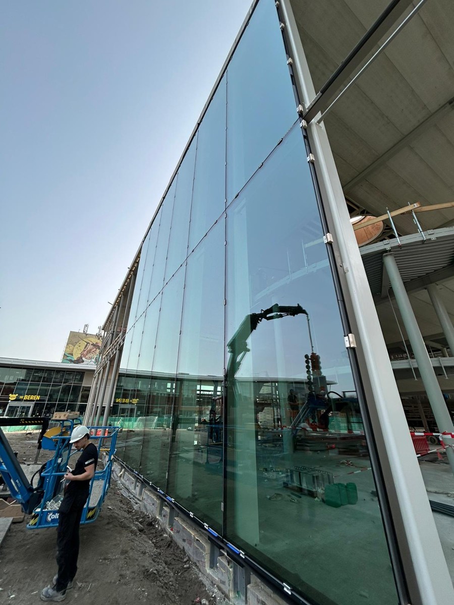 Featured Image for “Project update Haarlemmermeer! Vakmanschap in beeld- plaatsing jumbo ruiten”